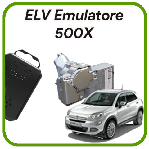 Bloccasterzo elettrico Fiat 500X o emulatore ELV Bloccasterzo elettrico Fiat 500X o emulatore ELV